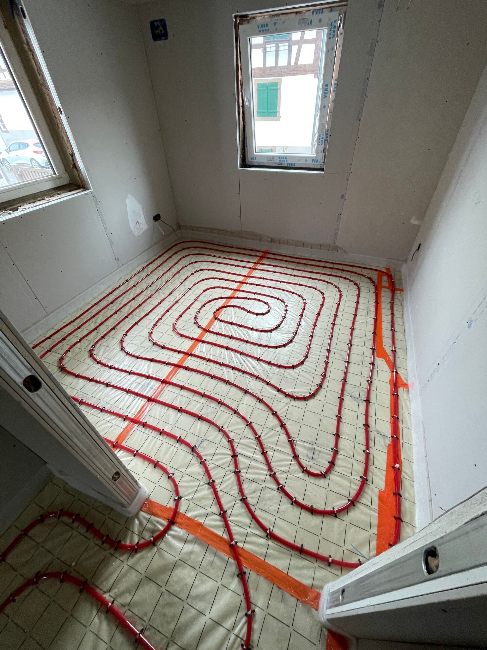 Plancher chauffant